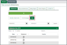 Choose the statement date then click view. How Do I View Visa Credit Card Estatements
