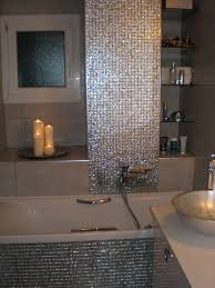 One of our favourite tile ideas for small bathrooms and cloakrooms embraces the use of the bath in making a room feel more spacious. Mosaic Tile Small Bathroom Ideas Novocom Top