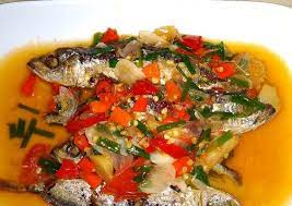 Resep Ikan Pindang Kuah Pedas Enak Banget Oleh Nuraliah Recipe Resep Ikan Ikan Resep