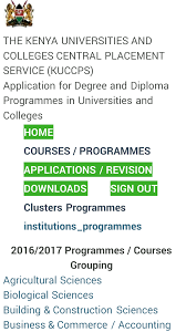 All interested aspirants or candidates who want to apply for admission to any kenyan. Kuccps Cluster Courses Programmes Abdallahjei