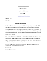 May 06, 2021 · putting together a cover letter for a job as a recent graduate can be difficult, especially if you don't have any formal work or internship experience. Olatunde Blessing Joseph Cover Letter