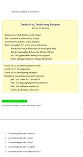 We did not find results for: Makna Puisi Secara Keseluruhan Halaman 44 Tema 6 Kelas 4 Puisi Cita Cita