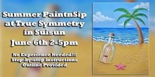 Summer PaintnSip at True Symmetry Brewing