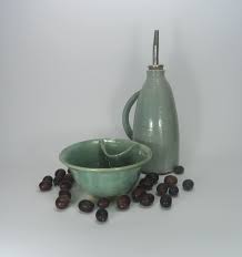Ceramic Two Section Bowl Ceramic Olive Bowl Clay Olive Bowl Serving Olive Dish Olive And Pits Bowl Kitchenware Gift Turquoise Ceramic By Bakbook Keramika