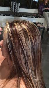 Caramel highlights are sticking around. Red Lowlights Brown Lights Blonde Highlights Alloxi Kreationsbykatie Hair Styles Hair Highlights And Lowlights Brown Hair Colors