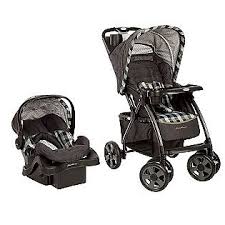 Eddie Bauer Trailmaker Travel System Evergreen Baby Car Seats Stroller Travel System