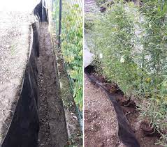 La barrière anti rhizome pehd mgs est recyclable et réutilisable ce qui accompagne la préservation de nos ressources plastique et bonne pour la planète la barrière anti bambou racine est utilisable pour les jardins par des particuliers mais aussi des professionnels du jardin, pour la protection des voiries. Installer Une Barriere Anti Rhizomes Pour Les Bambous