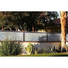 Check out results for your search Outdoor Essentials Actual 2 Ft X 6 Ft 2 Pack Silver Galvanized Steel Decorative Metal Wood Fence Panel In The Metal Fence Panels Department At Lowes Com