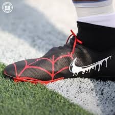 Saquon's Spidey cleats 👀 🕸