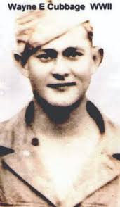 Cubbage killed serving in WWII