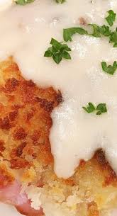 Easy Chicken Cordon Bleu Norine S Nest Rezept Fingerfood Ofen
