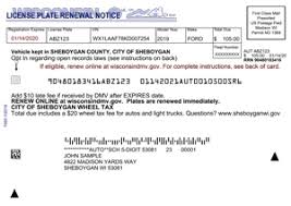 To change your address on your ca id card by mail, download and complete the notice of change of address (form dmv 14), and send it to the address specified on the form. Wisconsin Dmv Official Government Site License Plate Renewal Options