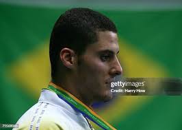 Puerto Rico's Joaquin Acosta during the beach volleyball match... News  Photo