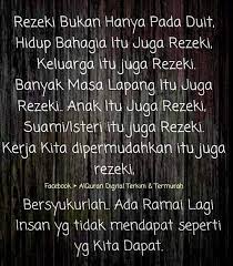 Sahabat 99, rezeki allah itu sangat luas dan tak melulu berupa uang dan harta. Rezeki Allah Itu Luas Jika Bukan Kosmetik D Kuantan Facebook