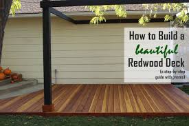 Olympic® rescue it!® wood & concrete resurfacer instructions: How To Build A Redwood Deck A Step By Step Guide From Start To Finish
