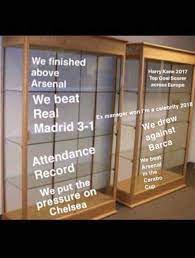 Chelsea ended up reaching the 2002 fa cup final in which gallas started, however they were defeated by arsenal. Spurs Trophy Cabinet Look Extra Thicc Soccercirclejerk