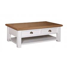 Der couchtisch shabby bietet allen freunden des stilvollen wohnens die berühmte und bekannte shabbyoptik, die für ein gemütliches wohnzimmer sorgt. Couchtisch Landhausstil York Shabby Chic Oak 2 Schubladen Pick Up Mobel