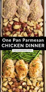 Parmesan Crusted Chicken Sheet Pan Dinner Recipe Sheet Pan Dinners Chicken Sheet Pan Dinners Sheet Pan Dinners Recipes