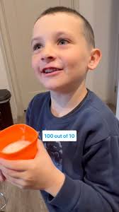 Make a 100/10 smoothie with us!, He picked-out the ingredients at the  store, and made the smoothie himself., #dad #dadsofinstagram #fatherson  #boydad #kid #smoothie #diy #family