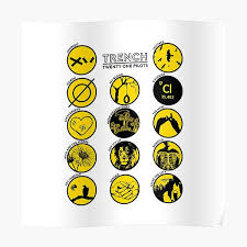 Trench Posters Redbubble Josh dun's music gear is being tracked on equipboard. redbubble