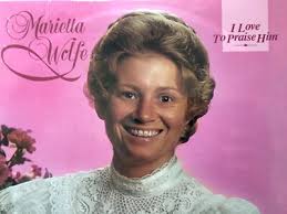 Marietta Wolfe: I LOVE TO PRAISE HIM 1984 SEALED LP+bonus CD Lanny Wolfe  Trio