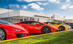 Lamborghini Newport Beach Lot View Lamborghini Dealership Lamborghini Car Dealership