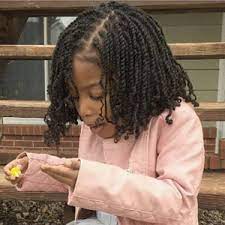 A simple hairstyle for mommies to do with no designer braids needed. 33 Cute Natural Hairstyles For Kids Natural Hair Kids
