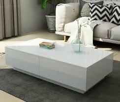Biete hier einen weißen couchtisch in „hochglanz zum kauf an. Couchtisch Modern Mit Schublade