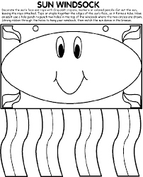 Select from 35919 printable crafts of cartoons, nature, animals, bible and many more. Sun Windsock Coloring Page Crayola Com