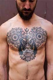 Top 144 Chest Tattoos For Men Chest Tattoo Men Tattoos For Guys Geometric Tattoo Design