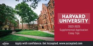 Harvard Supplemental Essay Prompts ...