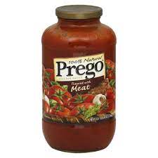 Prego Flavored With Meat Italian Sauce 45oz Prego Spaghetti Recipe Italian Tomato Sauce Italian Sauce