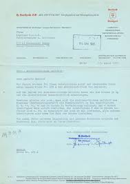 H Berthold Ag Letterhead 1961 Letterhead Karlsruhe Berthold