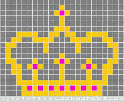 Check spelling or type a new query. Simple Crown Cross Stitch Pattern Design Cross Stitch Patterns Stitch Patterns Cross Stitch