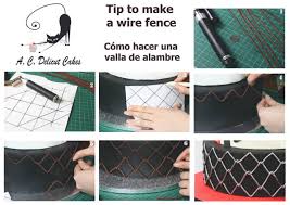 Wire fencing has been used widely for protecting property and hold unwanted animals outside the property. Tip On How To Make A Wire Fence Cakesdecor