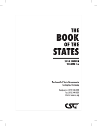 Check spelling or type a new query. The Book Of The States 2014 Volume 46 By The Council Of State Governments Issuu