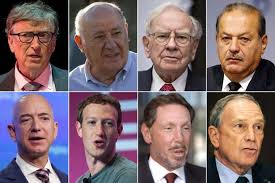 Who are the richest people in the world? Top Eight Richest Men Worth More Than Half Of The World S Population World News Mirror Online