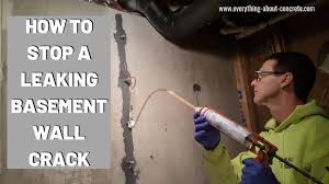 It is important for them to access the basement. Basement Wall Crack Repair How To Fix Leaks A Step By Step Guide Youtube