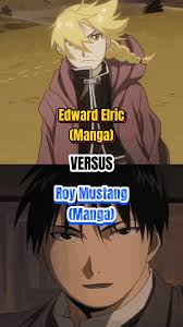 Roy Mustang Vs Edward