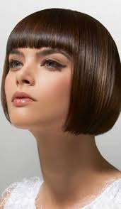 Modern version of the bowl cut / via. Chinese Bob Hairstyles 2015 2016