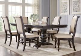 Buy your next piece of forever furniture for your dining room in our dining furniture sale. Westerleigh Oak 7 Pc Rectangle Dining Room 1359 99 Find Affordable Dining Room Sets For Your H Dining Room Sets Affordable Dining Room Oak Dining Room Chairs