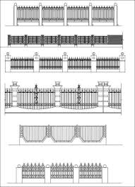 209 handrails cad blocks for free download dwg autocad, rvt revit, skp sketchup and other cad software. Iron Railing Design Autocad Blocks Collections All Kinds Of Forged Iron Gate Cad Blocks Free Cad Download Center