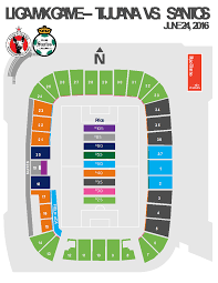 38 all inclusive xolos stadium seating chart