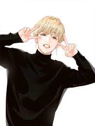 Pin De Blake Westairean Em Bts Fanart Bts Desenho Fanart Bts Anime Kawaii