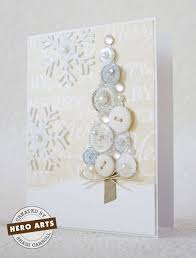 Perlen Knopfe Schone Weihnachtskarten Basteln