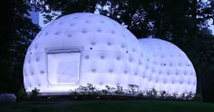 kengo kuma s inflatable tea house