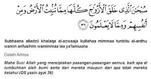 Kata at takwir (terbelah) yang menjadi nama bagi surat ini adalah dari kata asal (mashdar) dari kata kerja. Keutamaan Surah Yasin Ayat 36