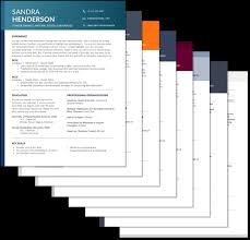 In the resume example below, sam weston uses the. Professionally Designed Resume Templates Resumes Made Easy