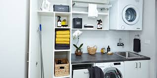 Not only will it multiply the cabinet's capacity, but it will allow for more organization by creating designated ingredient. Laundry Storage Ideas With Flatpax Utility Bunnings Warehouse