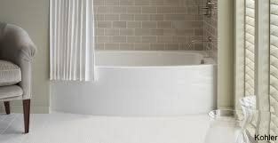 Depending upon the position of your plumbing, you can place your tub wherever it fits best in the room. Deep Bathtubs For Small Bathrooms Soaking Tubs For Small Bathrooms